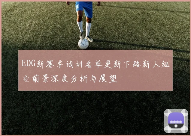 EDG新赛季试训名单更新下路新人组合前景深度分析与展望